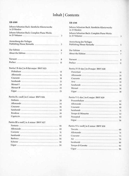 Bach- Bousoni Klavierwerke Instruktive Ausgabe Band IX Partiten Nr. 1-3 BWV 825-827 Bach- Bousoni Klavierwerke Instruktive Ausgabe Band IX Partiten Nr. 1-3 BWV 825-827