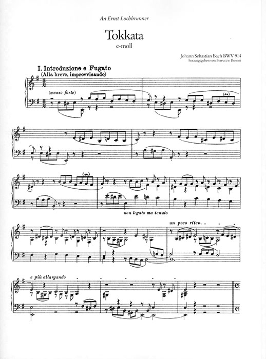 Bach-Busoni Klavierwerke Instruktive Ausgabe Band ⅩⅧ Toccaten BWV 914-916 / Fantasie und Fuge a-moll BWV 904 Bach-Busoni Klavierwerke Instruktive Ausgabe Band ⅩⅧ Toccaten BWV 914-916 / Fantasie und Fuge a-moll BWV 904
