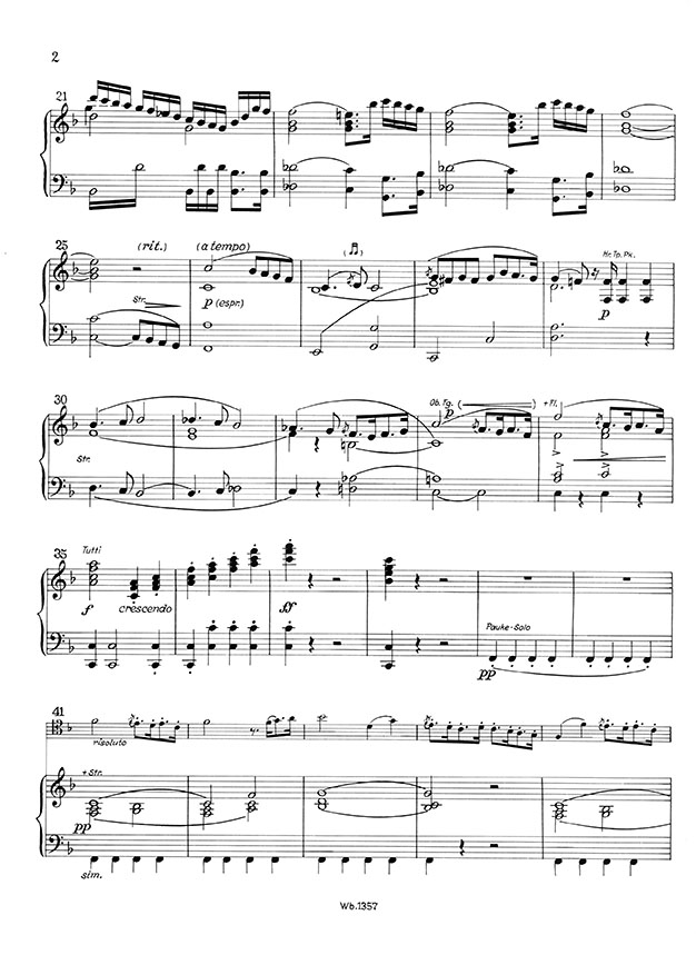 Weber Konzert für Fagott und Orchester F-dur Op. 75 Ausgabe für Fagott und Klavier