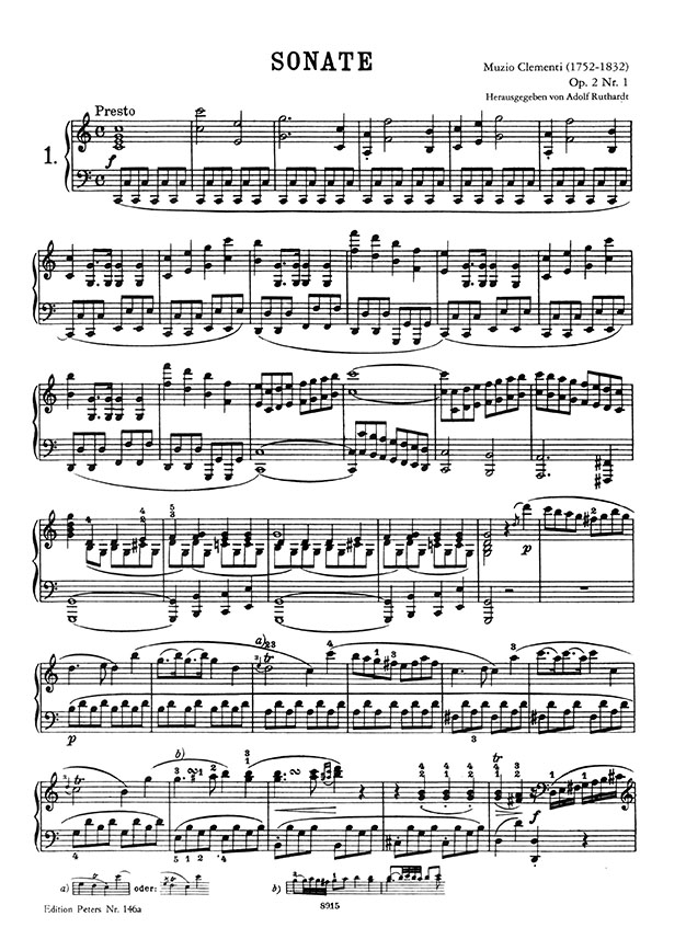 Clementi Ausgewählte Sonaten Band Vol. Ⅰ Klavier Clementi Ausgewählte Sonaten Band Vol. Ⅰ Klavier