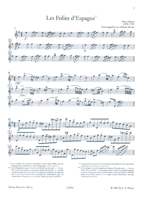Die Soloflöte Band Ⅰ: Barock Die Soloflöte Band Ⅰ: Barock