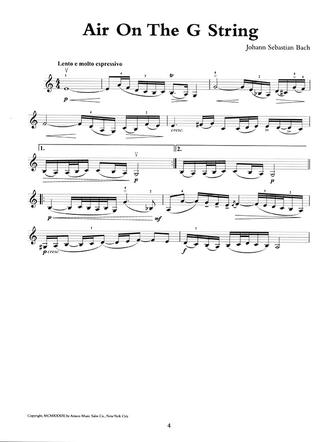 Album Of Violin Pieces