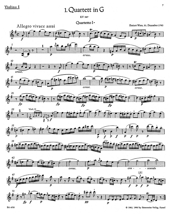 Mozart Die zehn berühmten Streichquartette/The Ten Celebrated String Quartets Mozart Die zehn berühmten Streichquartette/The Ten Celebrated String Quartets