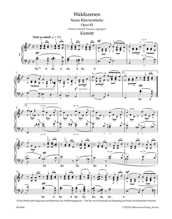 Schumann Ausgewählte Klavierstücke Schumann Ausgewählte Klavierstücke