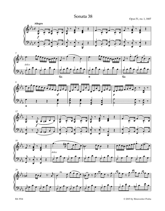 Koželuch Complete Sonatas for Keyboard Ⅳ Koželuch Complete Sonatas for Keyboard Ⅳ