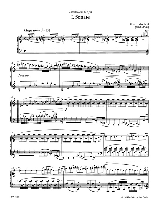 Schulhoff Sonaten Nr. 1-3 für Klavier Schulhoff Sonaten Nr. 1-3 für Klavier