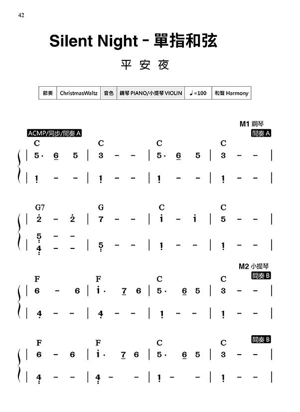 電子琴／數位鋼琴［操作示範／歌曲／影音版］第1冊