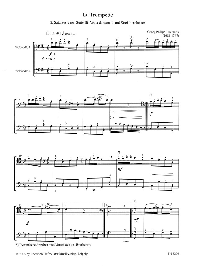 Classics to Please Ausgewäblte Stücke für 2 Violoncelli Heft 2