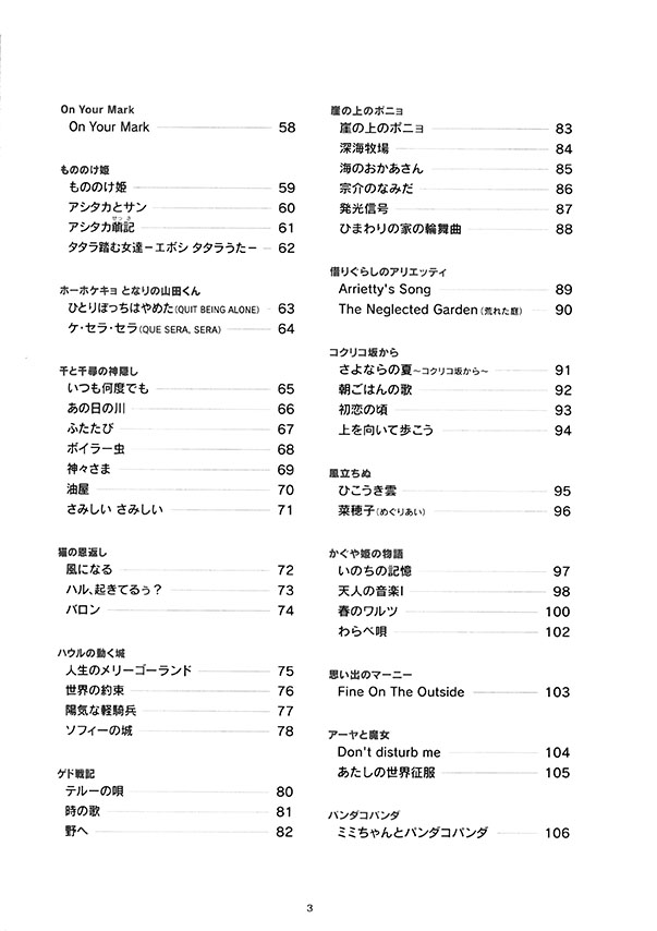 リコーダー スタジオジブリ・メロディーズ100 リコーダー スタジオジブリ・メロディーズ100