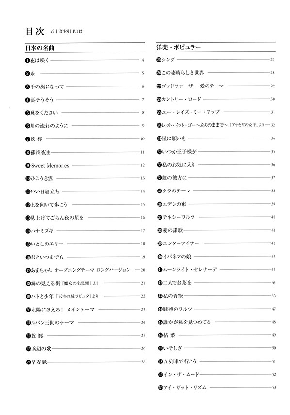 トランペット スタンダード100曲選