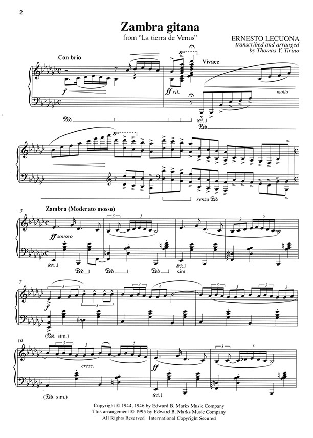 Ernesto Lecuona's Piano Music The Complete Thomas Y. Tirino Edition Ernesto Lecuona's Piano Music The Complete Thomas Y. Tirino Edition