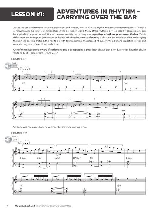 100 Jazz Lessons Keyboard Lesson Goldmine 100 Jazz Lessons Keyboard Lesson Goldmine