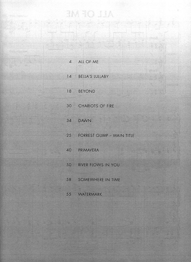 River Flows in You and Other Songs for Piano Duet Intermediate Level River Flows in You and Other Songs for Piano Duet Intermediate Level