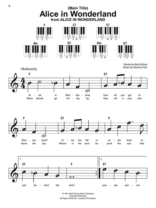 Disney Super Easy Songbook