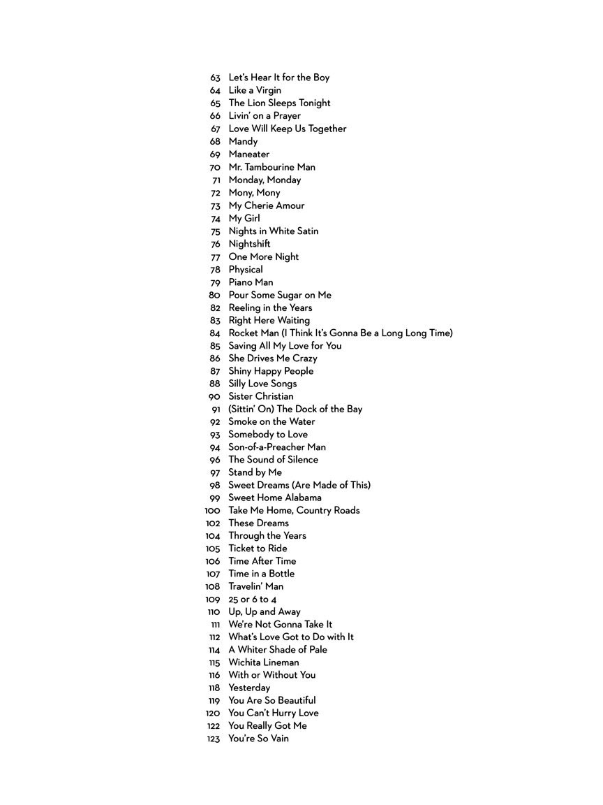 101 Popular Songs for Cello 101 Popular Songs for Cello