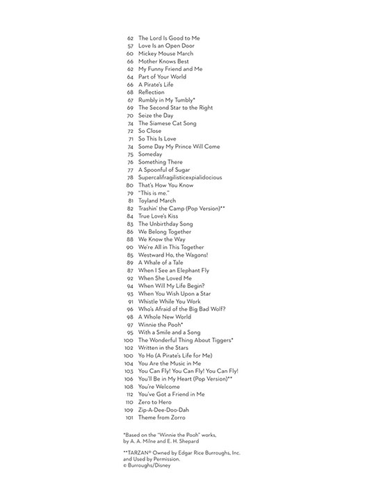 101 Disney Songs for Flute 101 Disney Songs for Flute