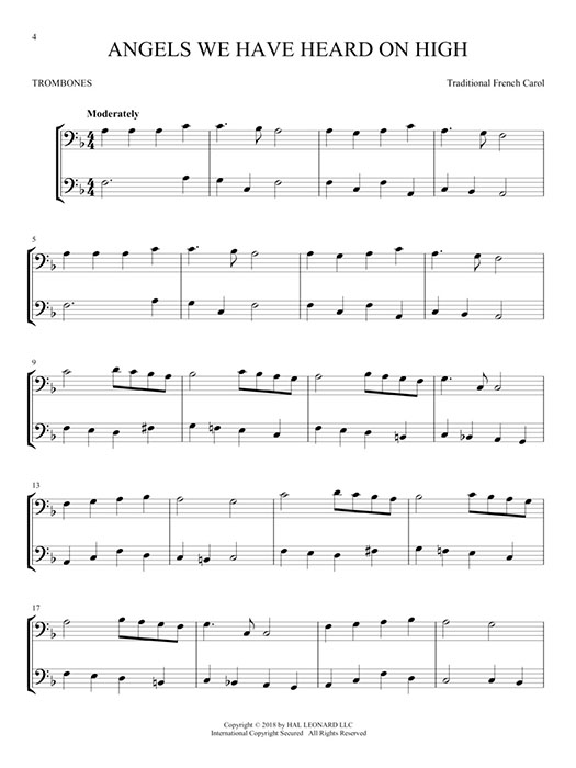 Christmas Carols for Two Trombones Christmas Carols for Two Trombones
