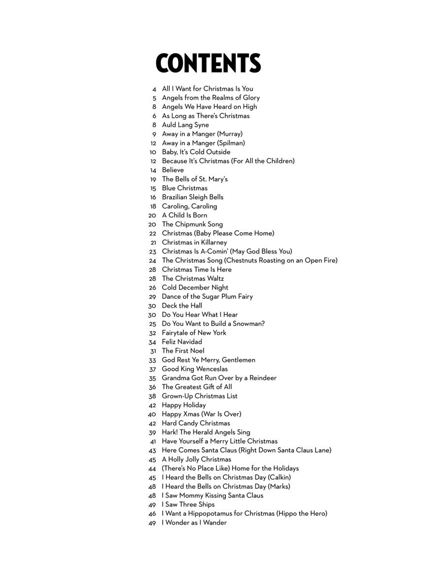 101 Christmas Songs for Cello 101 Christmas Songs for Cello