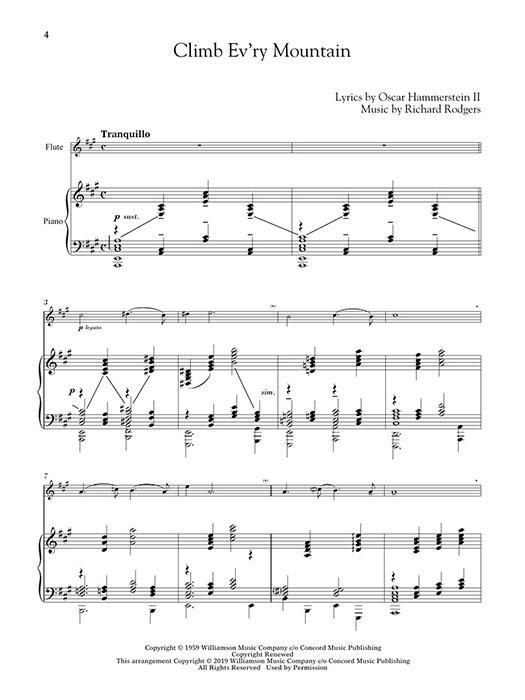 The Sound of Music for Classical Players Flute & Piano The Sound of Music for Classical Players Flute & Piano