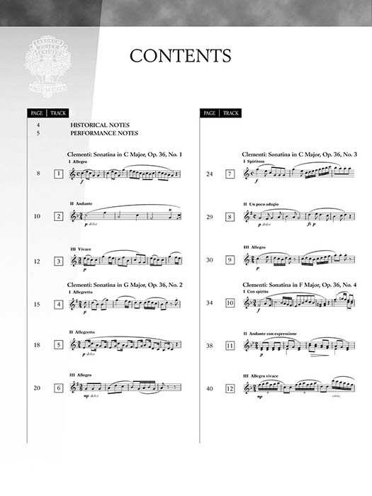 Sonatina Album Clementi, Kuhlau, Dussek, and Beethoven－9 Sonatinas for Piano