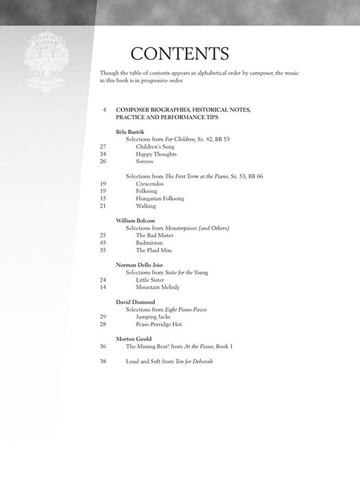 The 20th Century: Upper Elementary Level for Piano The 20th Century: Upper Elementary Level for Piano