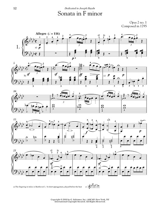Beethoven Five Favorite Piano Sonatas Beethoven Five Favorite Piano Sonatas