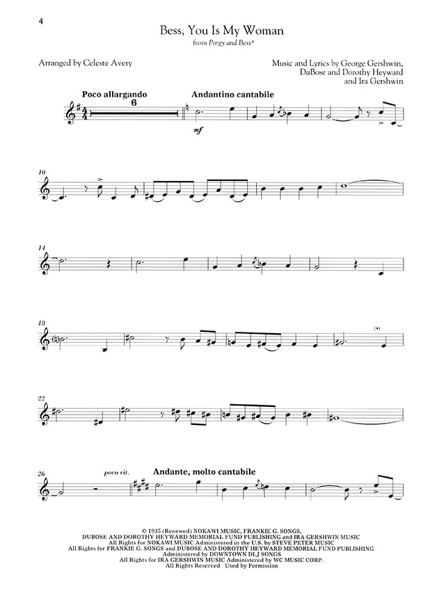 Gershwin for Classical Players Clarinet & Piano Gershwin for Classical Players Clarinet & Piano