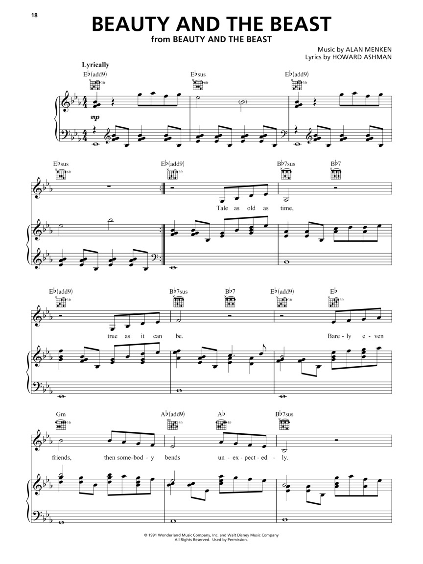 Disney Collection 3rd Edition Piano／Vocal／Guitar