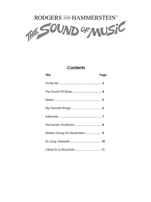 The Sound of Music‧ Violin Hal Leonard Instrumental Play-Along