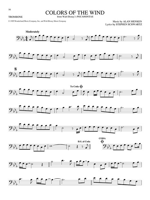 Big Book of Disney Songs for Trombone
