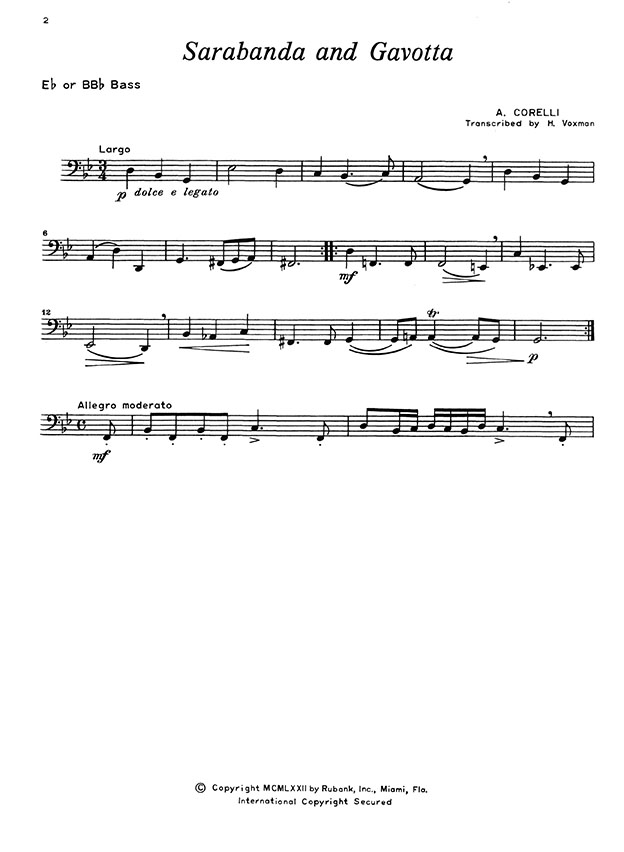 Concert and Contest Collection for E♭ or BB♭ Bass (Tuba - Sousaphone) Solo Part Concert and Contest Collection for E♭ or BB♭ Bass (Tuba - Sousaphone) Solo Part
