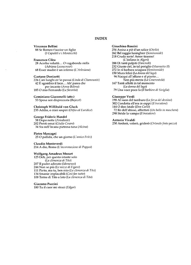 Anthology of Italian Opera Mezzo-Soprano Anthology of Italian Opera Mezzo-Soprano