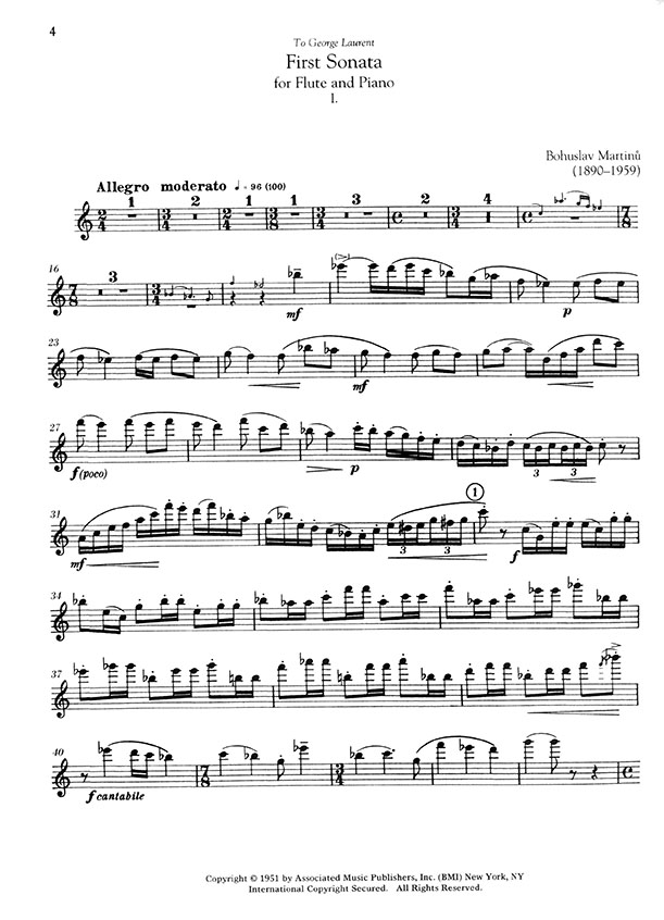 Twentieth Century Flute Sonata