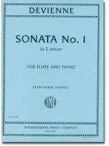 Devienne Sonata No. 1 in e minor for Flute and Piano Devienne Sonata No. 1 in e minor for Flute and Piano