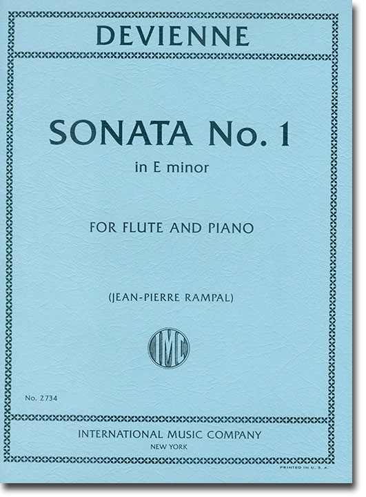 Devienne Sonata No. 1 in e minor for Flute and Piano