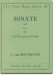 Beethoven Sonate in B Anh. 4 für Flöte and Klavier