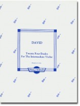 David Twenty Four Etudes for the Intermediate Violist (中提琴) David Twenty Four Etudes for the Intermediate Violist (中提琴)
