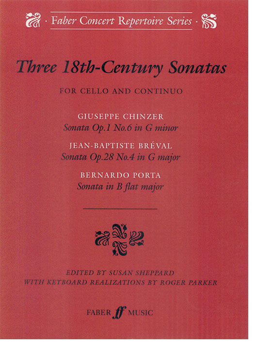 Three 18th-Century Sonatas for Cello and Coutinuo