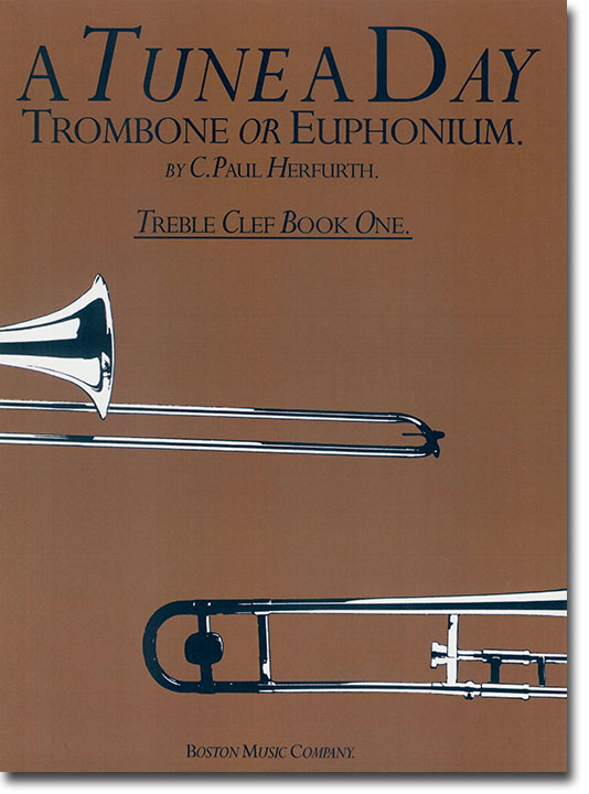 A Tune a Day for Trombone Or Euphonium Treble Clef Book One