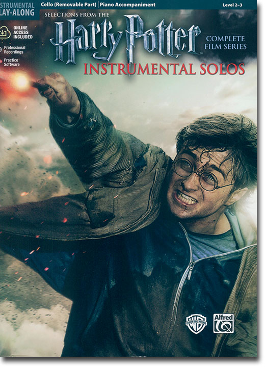 Harry Potter Instrumental Solos Cello/Piano Accompaniment , Selections from The Complete Film Series, Level 2-3
