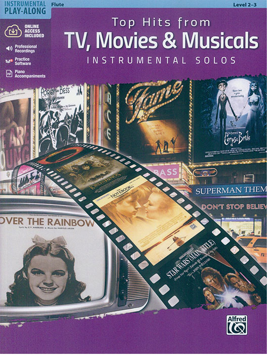 Top Hits from TV, Movies & Musicals Instrumental Solos for Flute