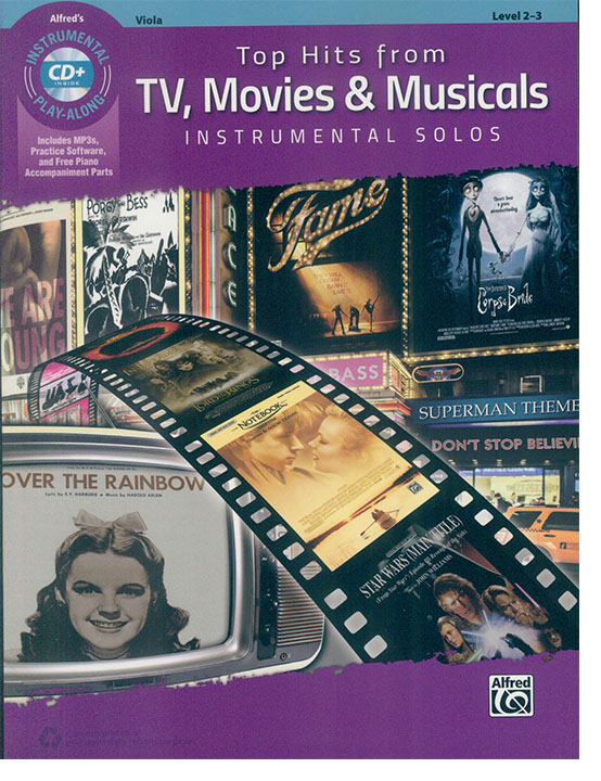 Top Hits from TV, Movies & Musicals Instrumental Solos for Viola (Book & CD) Top Hits from TV, Movies & Musicals Instrumental Solos for Viola (Book & CD)