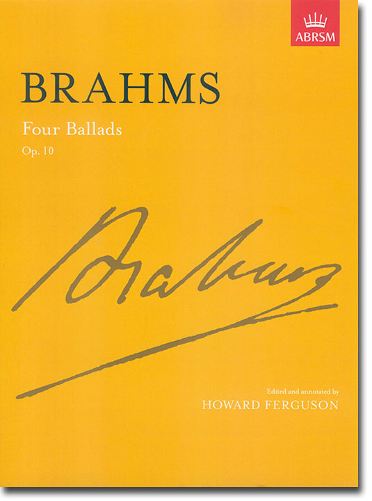 Brahms Four Ballads Op. 10 (Ferguson)