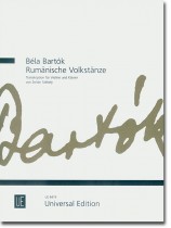 Béla Bartók Rumänische Volkstänze Transkription für Violine und Klavier