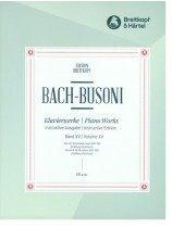 Bach-Busoni Klavierwerke Instruktive Ausgabe Band XV Goldberg-Variationen BWV 988 Bach-Busoni Klavierwerke Instruktive Ausgabe Band XV Goldberg-Variationen BWV 988