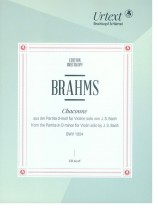 Brahms Chaconne aus der Partita d-moll für Violine solo von J.S. Bach BWV 1004 für Klavier(left Hand only) Brahms Chaconne aus der Partita d-moll für Violine solo von J.S. Bach BWV 1004 für Klavier(left Hand only)