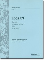Mozart Konzert für Flöte und Orchester G-dur KV 313 (285c) Ausgabe für Flöte und Klavier Mozart Konzert für Flöte und Orchester G-dur KV 313 (285c) Ausgabe für Flöte und Klavier