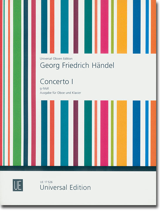 Georg Friedrich Händel Concerto Ⅰ g-Moll Ausgabe für Oboe und Klavier