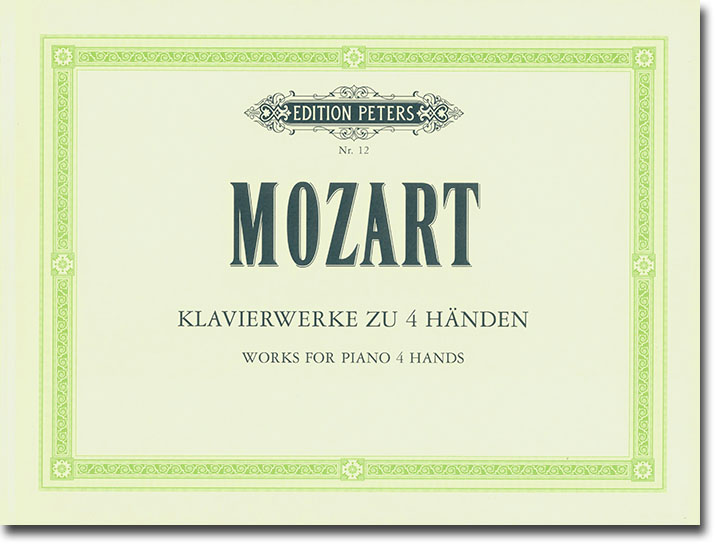 Mozart Klavierwerke zu 4 Händen Works for Piano 4 Hands