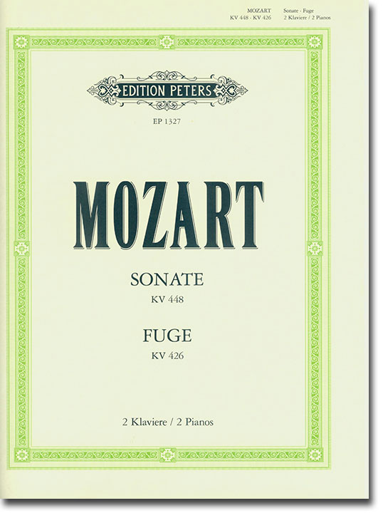 Mozart Sonate in D , K. 448 /  Fuge in C minor , K. 426 for 2 Pianos , Four Hands